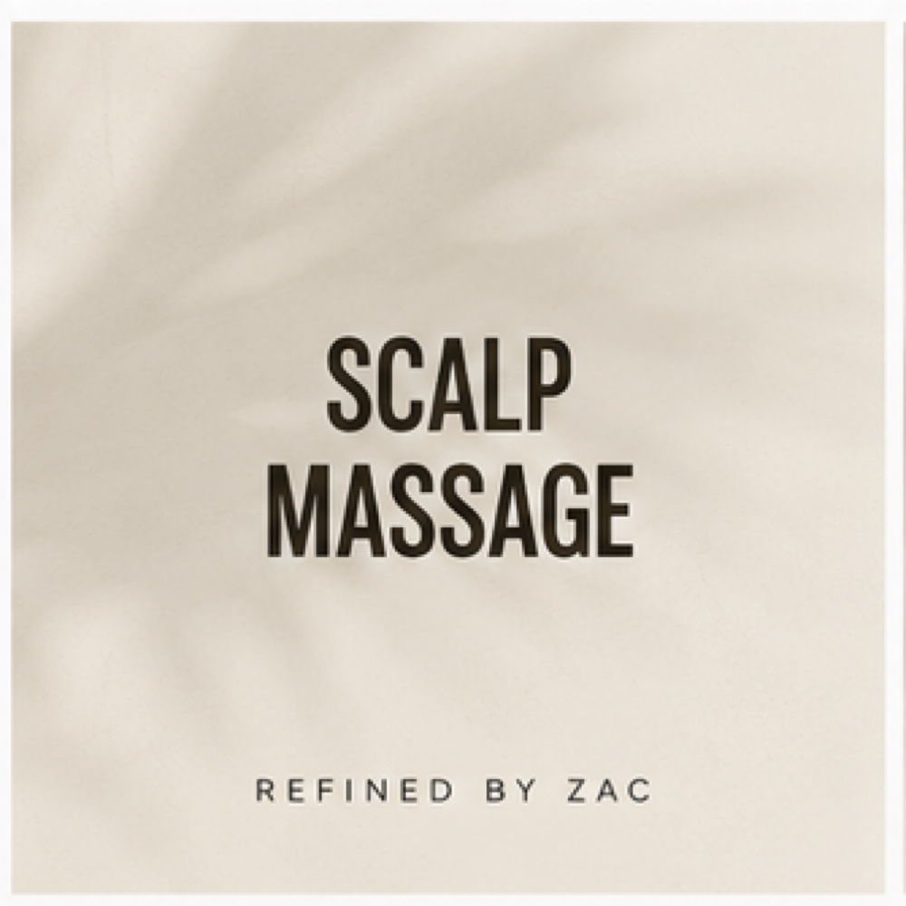 Scalp Massage at Refined by Zac in san diego, CA