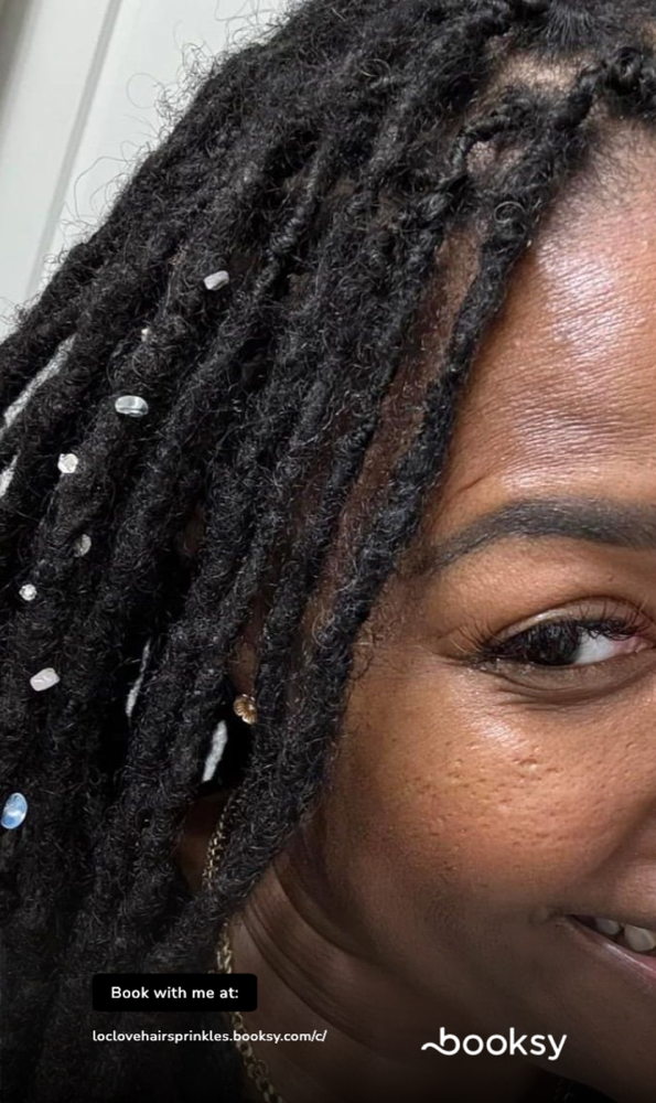 2 Specialty Crystals & Gem Stones at Loc Love Hair Sprinkles in McKinney, TX