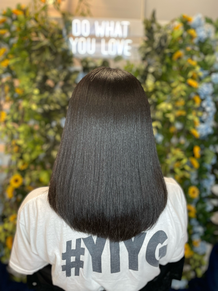 Silk Press (for long hair)