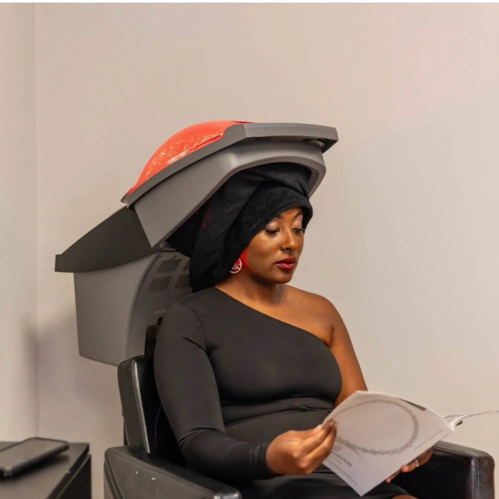 Light Therapy + Steam Treatment at Mane Hair in Peachtree City, GA