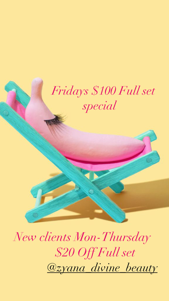 $100 Full Set Fridays