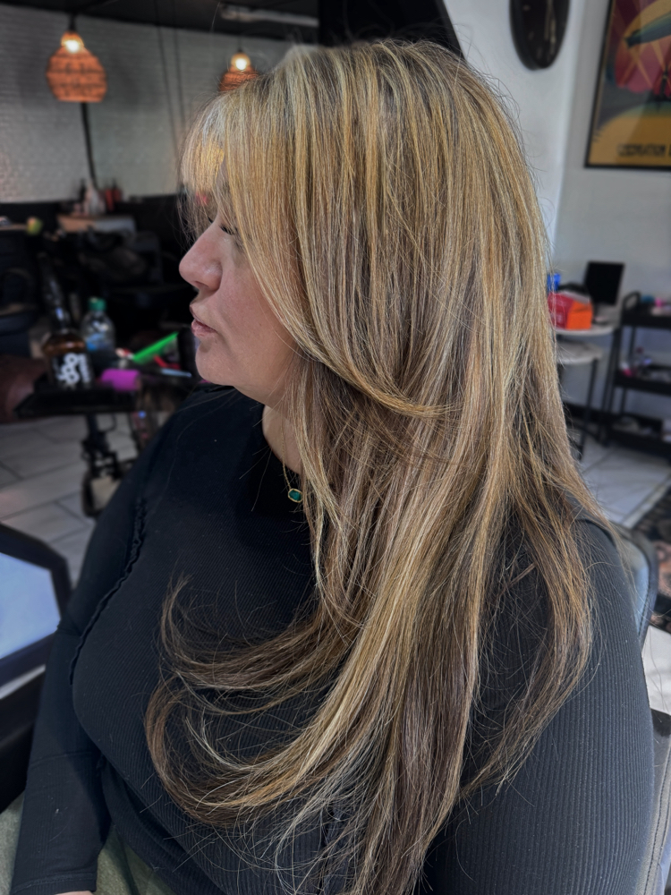 Mini highlight/balayage