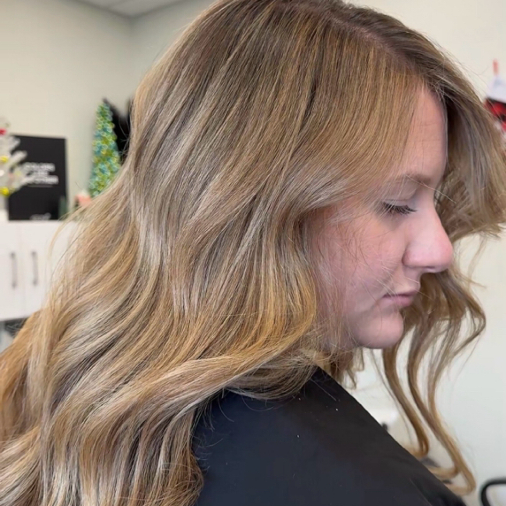 Partial Blonding at Kamryn Miller in Henrico, VA