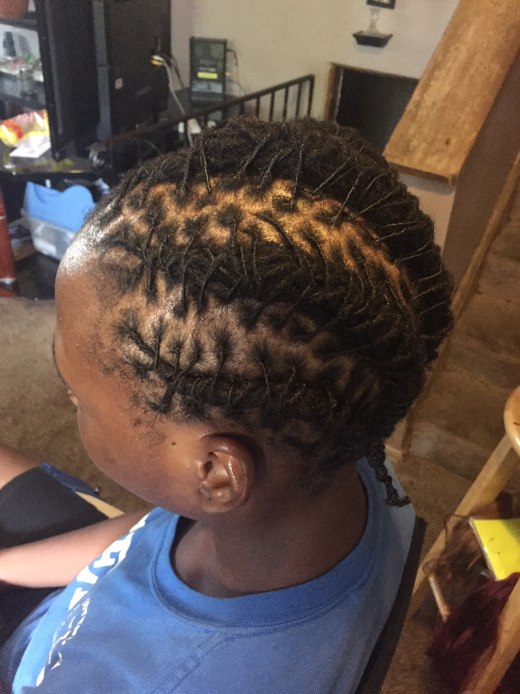Kid Styles Loc Re-twist