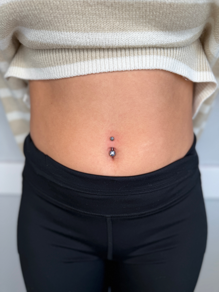 Navel Piercing at Wicked Pokes in Whittier, CA