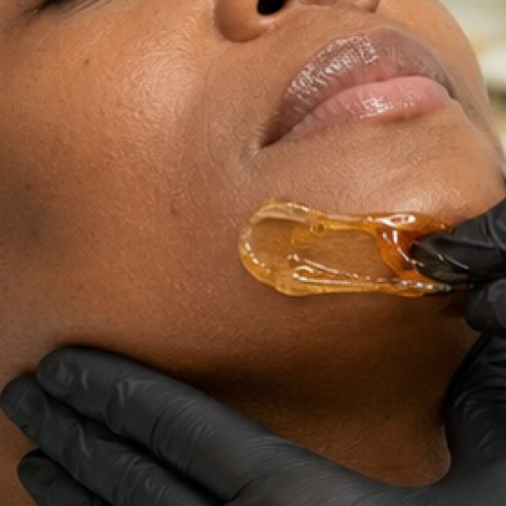 Sugaring-Chin at Wax on the Beach in Panama City Beach, FL