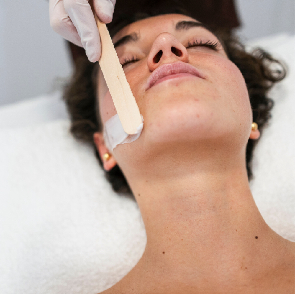 Full Face Wax at Sunflower on 6th in Newton, KS