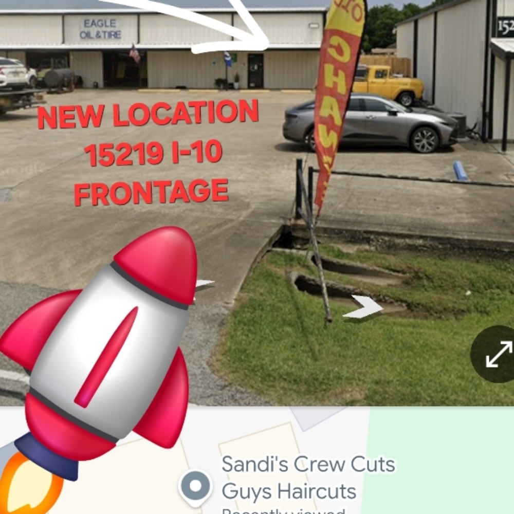 NEW LOCATION at SANDI'S CREW CUTS in Mont Belvieu, TX