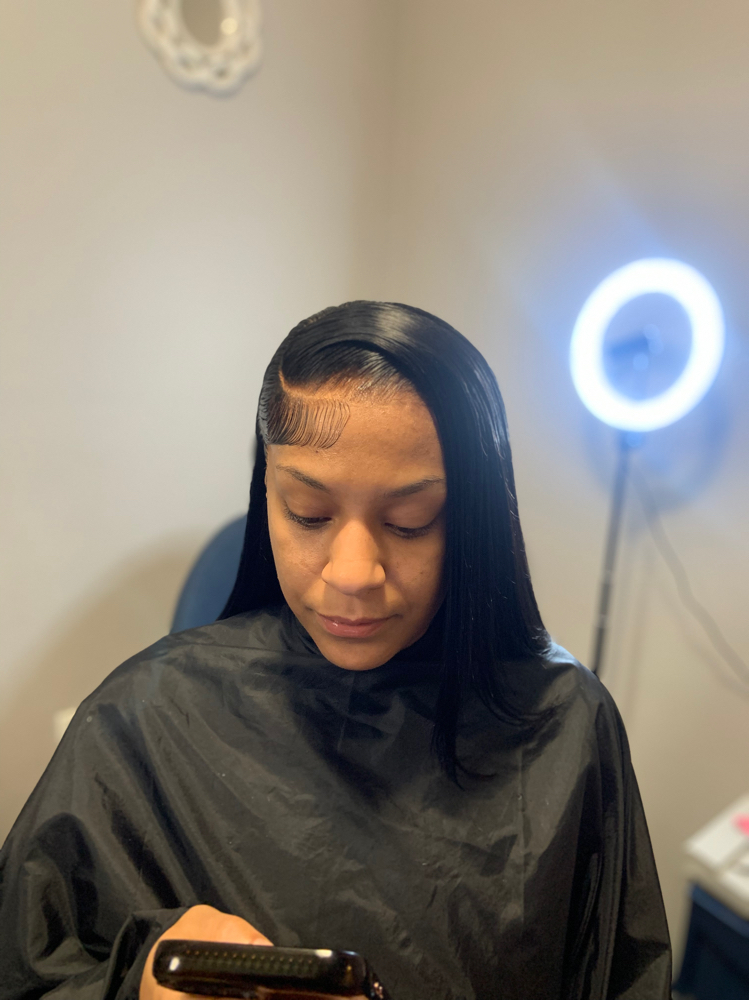 New Frontal Wig Install