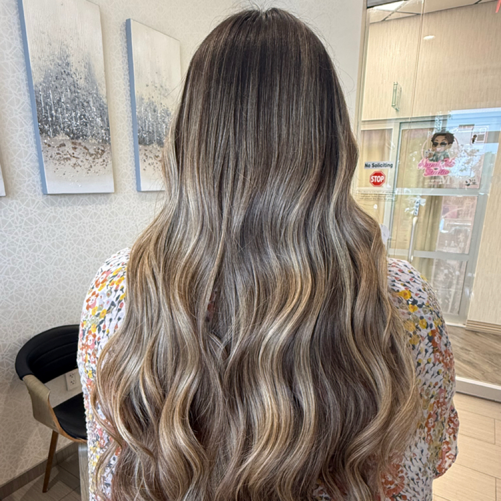 Lived In/ Balayage Partial at Blended Mane Studio in Melbourne, FL