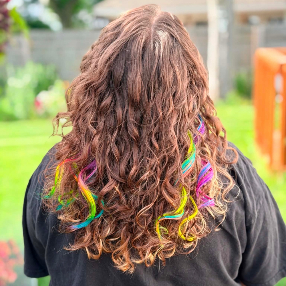 Peekaboo Tape In Extensions at Beauty Realized in Holland, MI