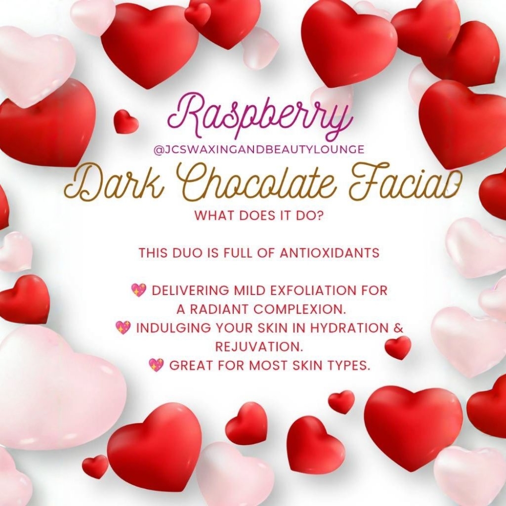 Raspberry Dark Chocolate Facial