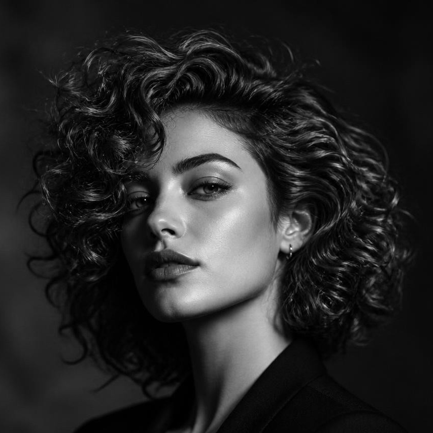 Curly Cut, Wash & Style at Mags The Barber in Tampa, FL