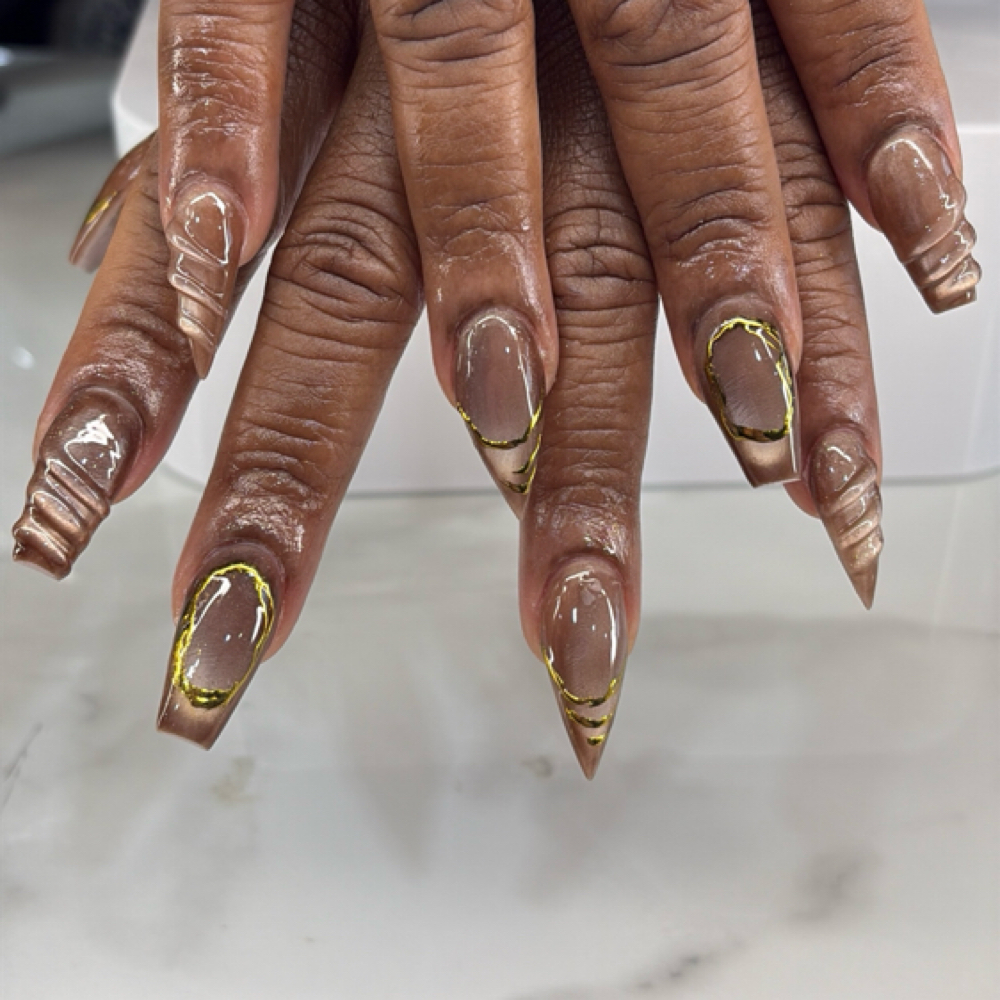 Medium Acrylic Fill at Nails By Shakiyra LLC in Grandview, MO