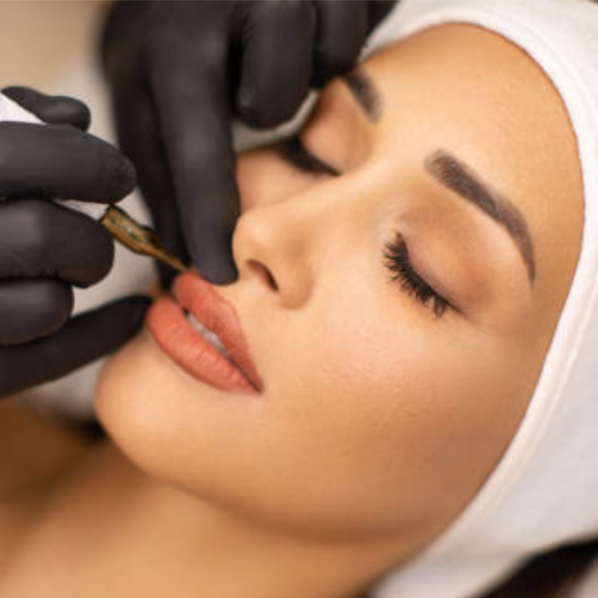 COSMETIC BROW OR LIPS (INITIAL) at Aurora Rose Beauty Spa in Fayetteville, NC