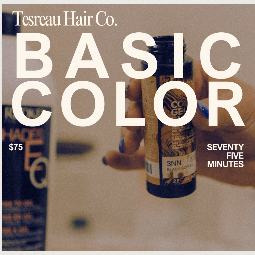 Basic Color (roots or gloss only)