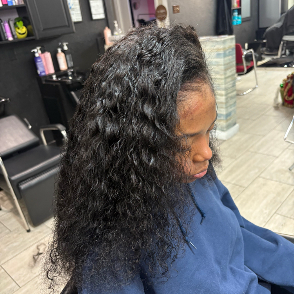 Flip Over Sew-In at MADD_Style Beauty Bar in Royse City, TX