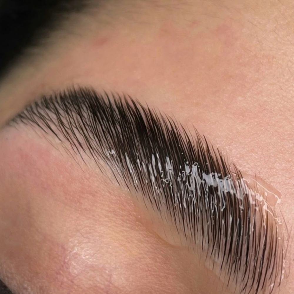 Brow Lamination at Punchy Pouts & Esthetics in Amarillo, TX