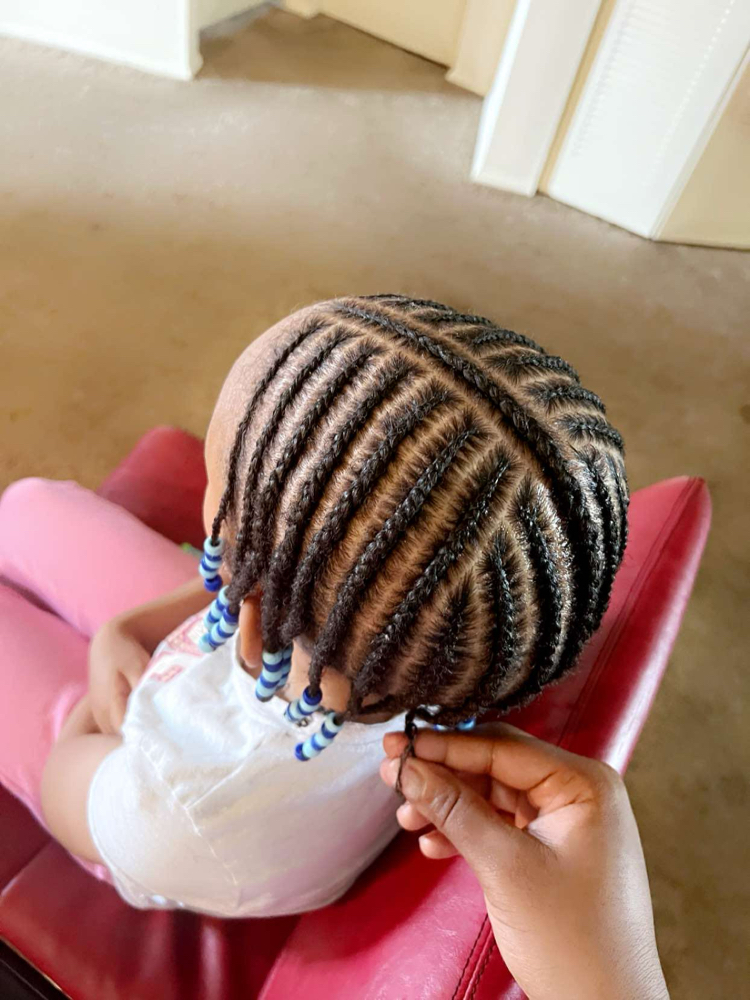 KIDS No Weave Style at Hair By La in Akron, OH