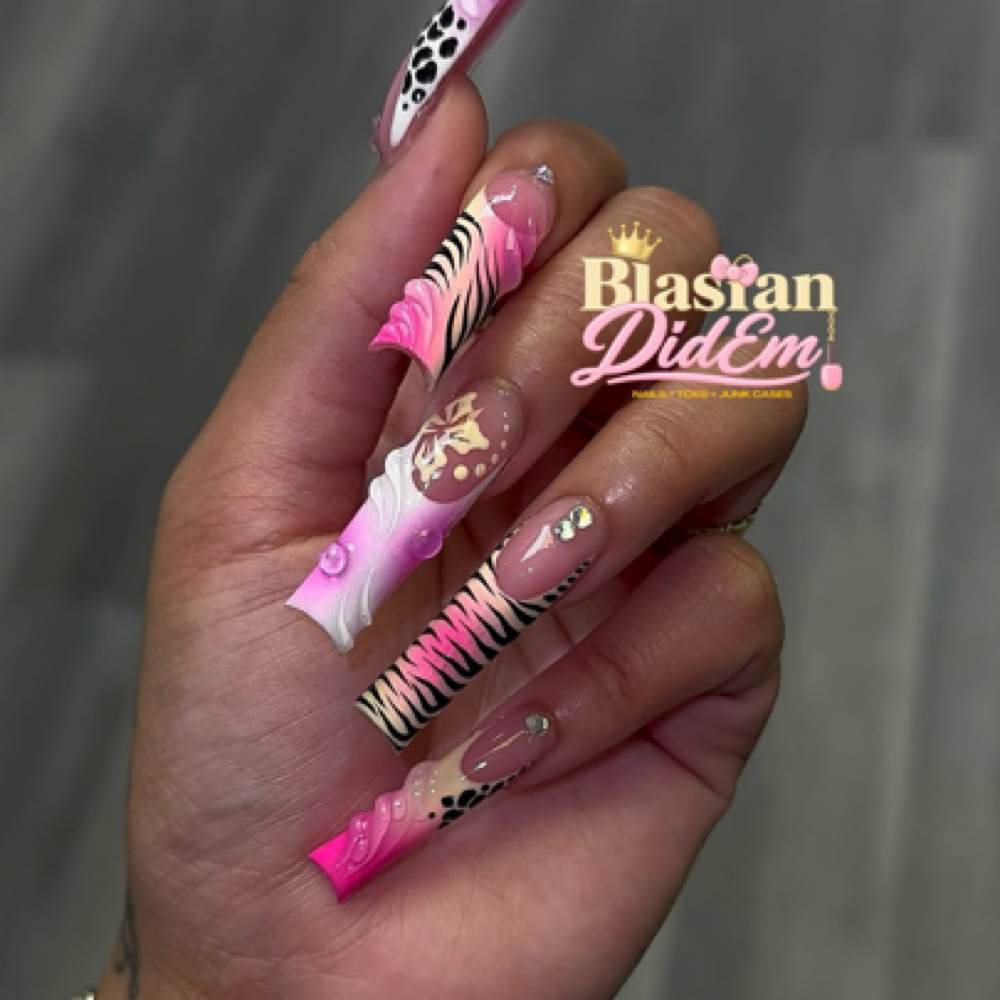 XL Full Set at BlasianDidEm in Long Beach, CA