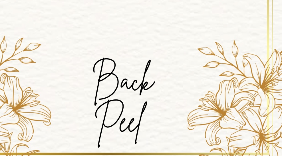 Back Peel at Esthetics by Eleyna Marie LLC in Mooresville, IN