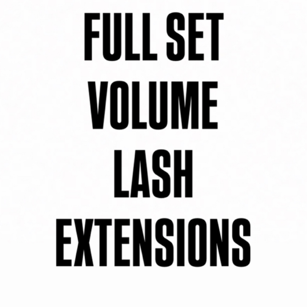 Full Set Volume Mink Lash Extension at Be HER Aesthetics in Charlotte, NC