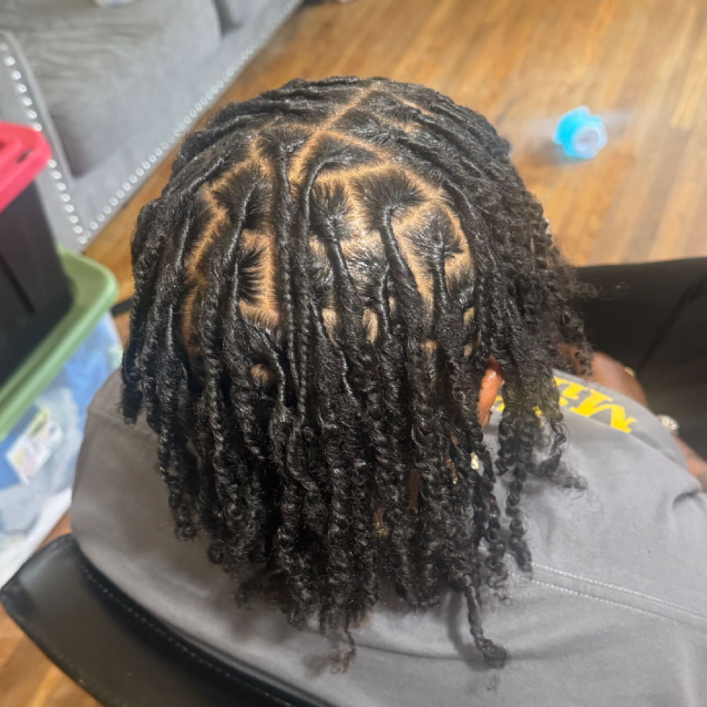 Loc Retwist Only( New Locs) at Bnatural Hair Studio in Richmond, VA