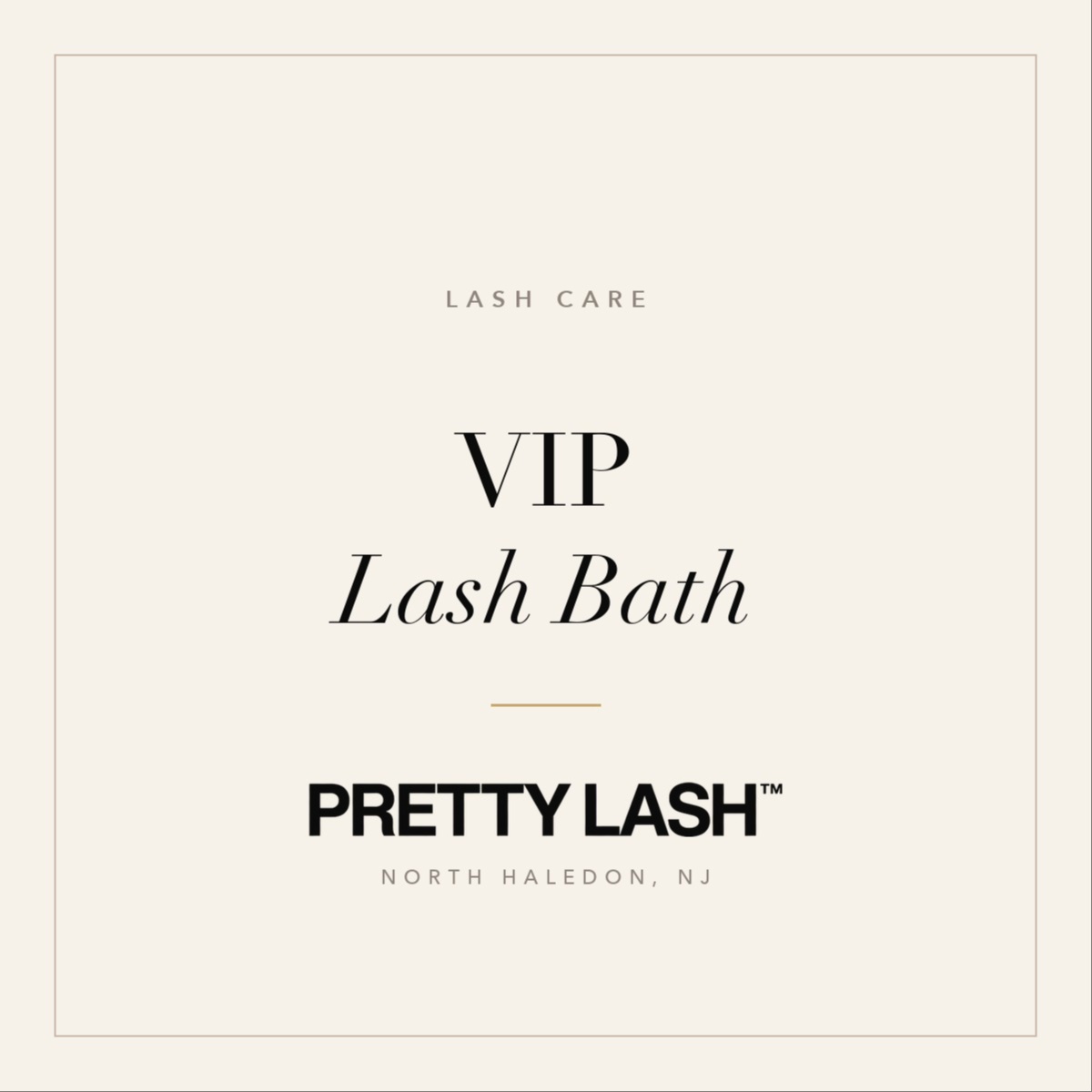 VIP Lash Bath at PRETTY LASH STUDIOS in North Haledon, NJ