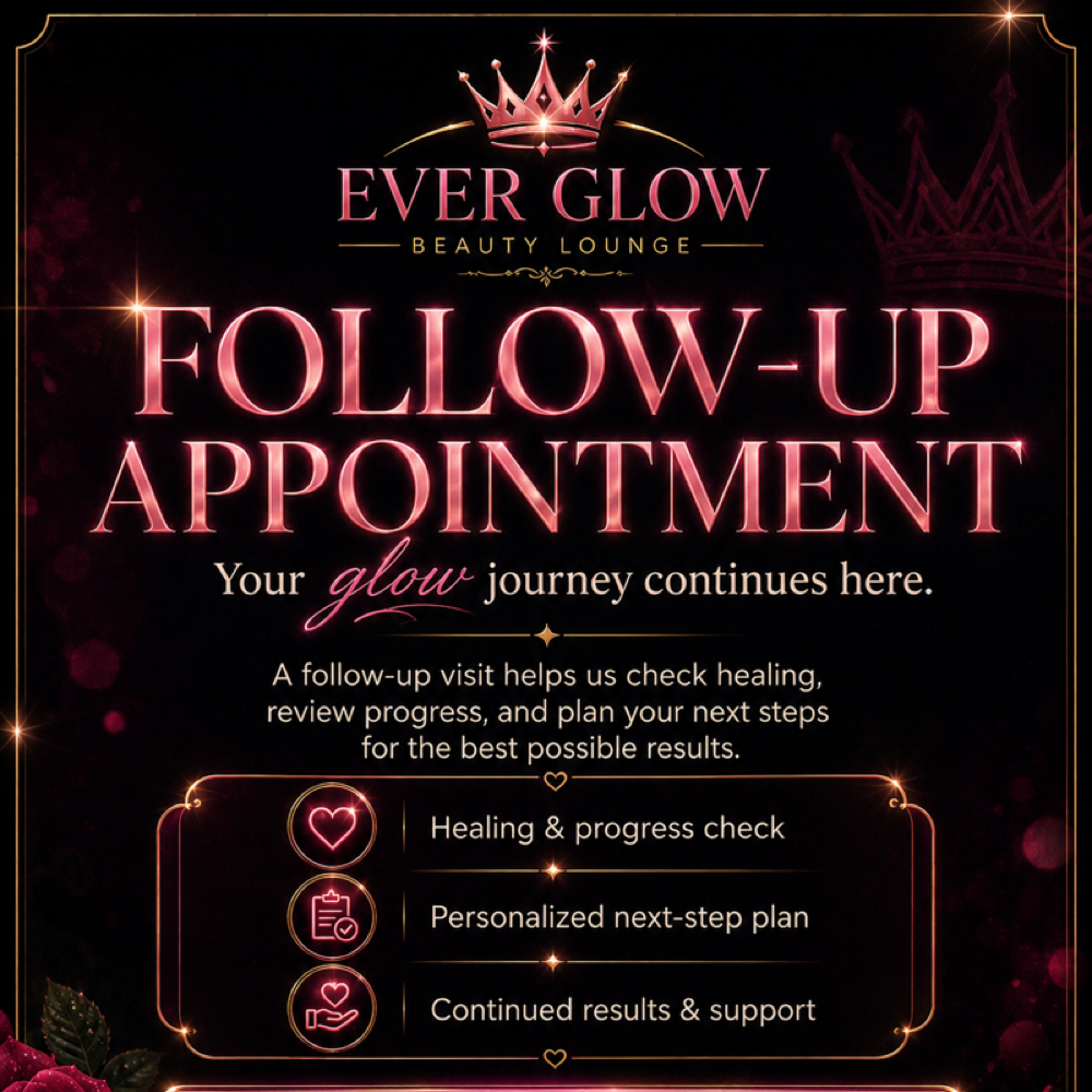 Touch Up Post Treatment at Ever Glow Beauty Lounge in Lubbock, TX