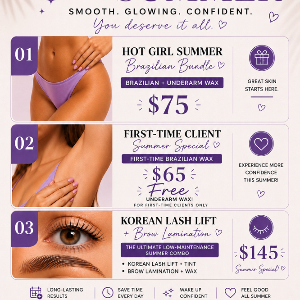 ☀️Summer Specials☀️ at KLM Beauty Bar in Salem, OR