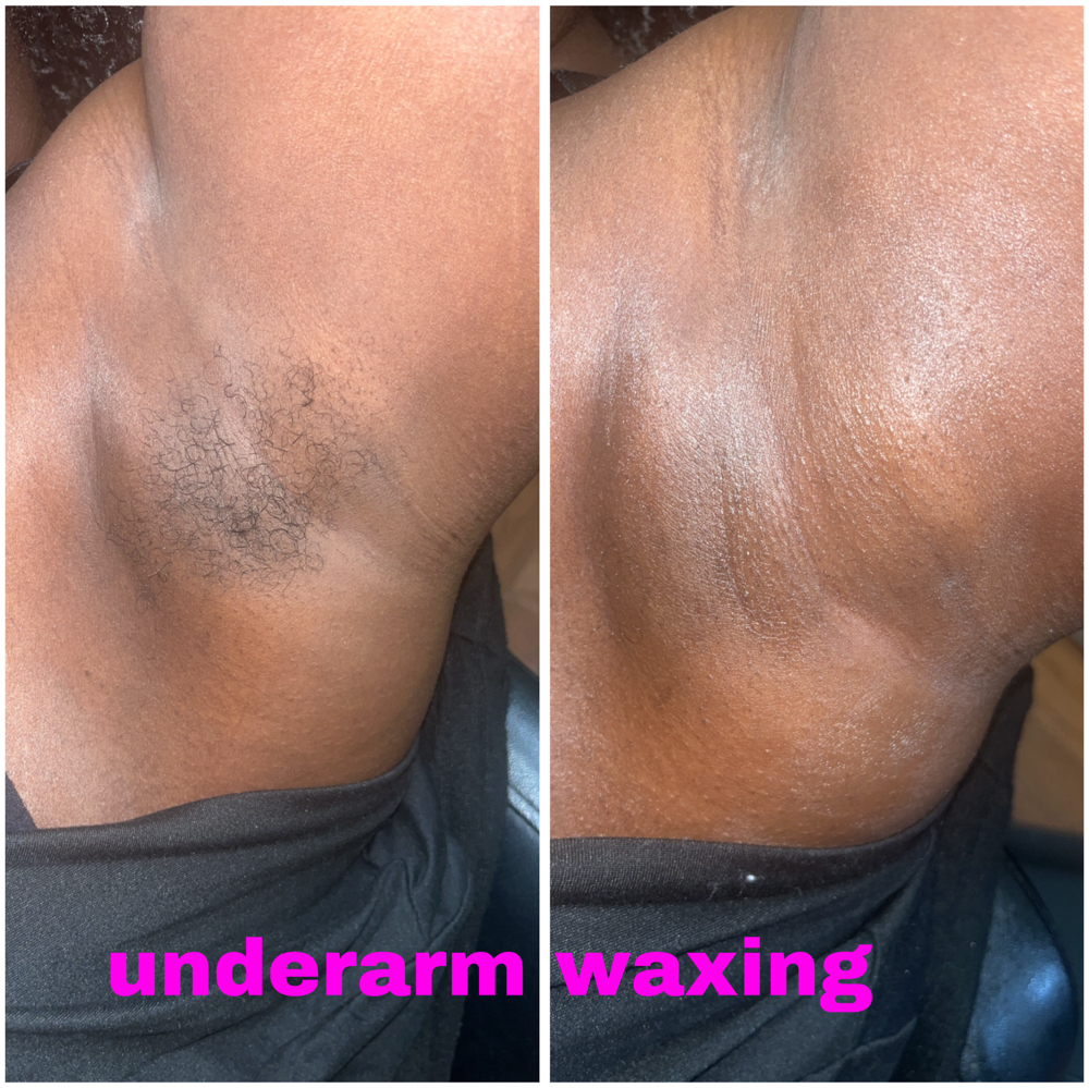 Under arm wax