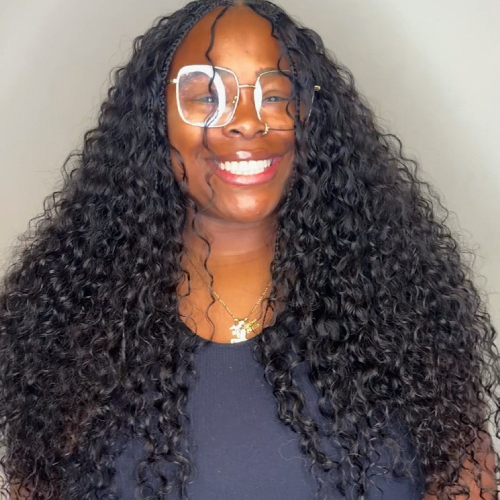 Burmese Curly (natural Color Only) at Koffeebraids in Carrollton, TX