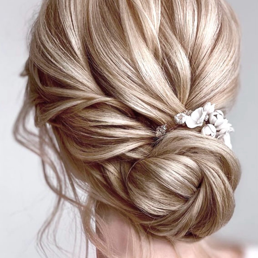Bridal Hair at BLEND hair collective in New Berlin, WI