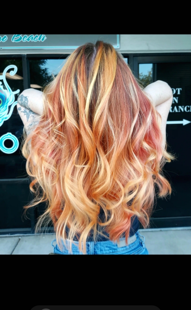 Balayage Technique