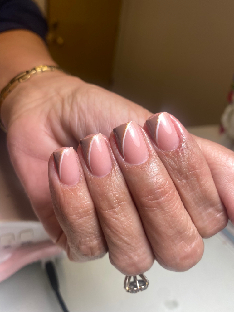 Short Acrylic Fill at Lavish Creations in El Paso, TX