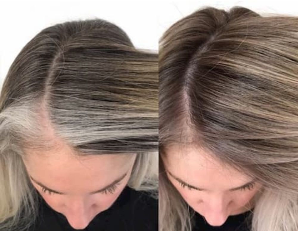 Root Retouch with Highlights