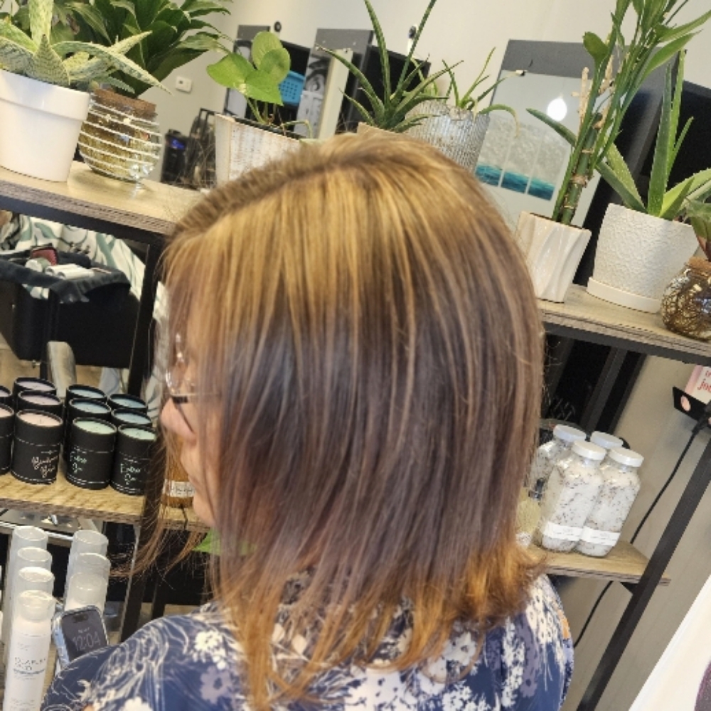 Partial Highlight +Toner And Cut at CREATIVELY KELSEY in Powell, TN