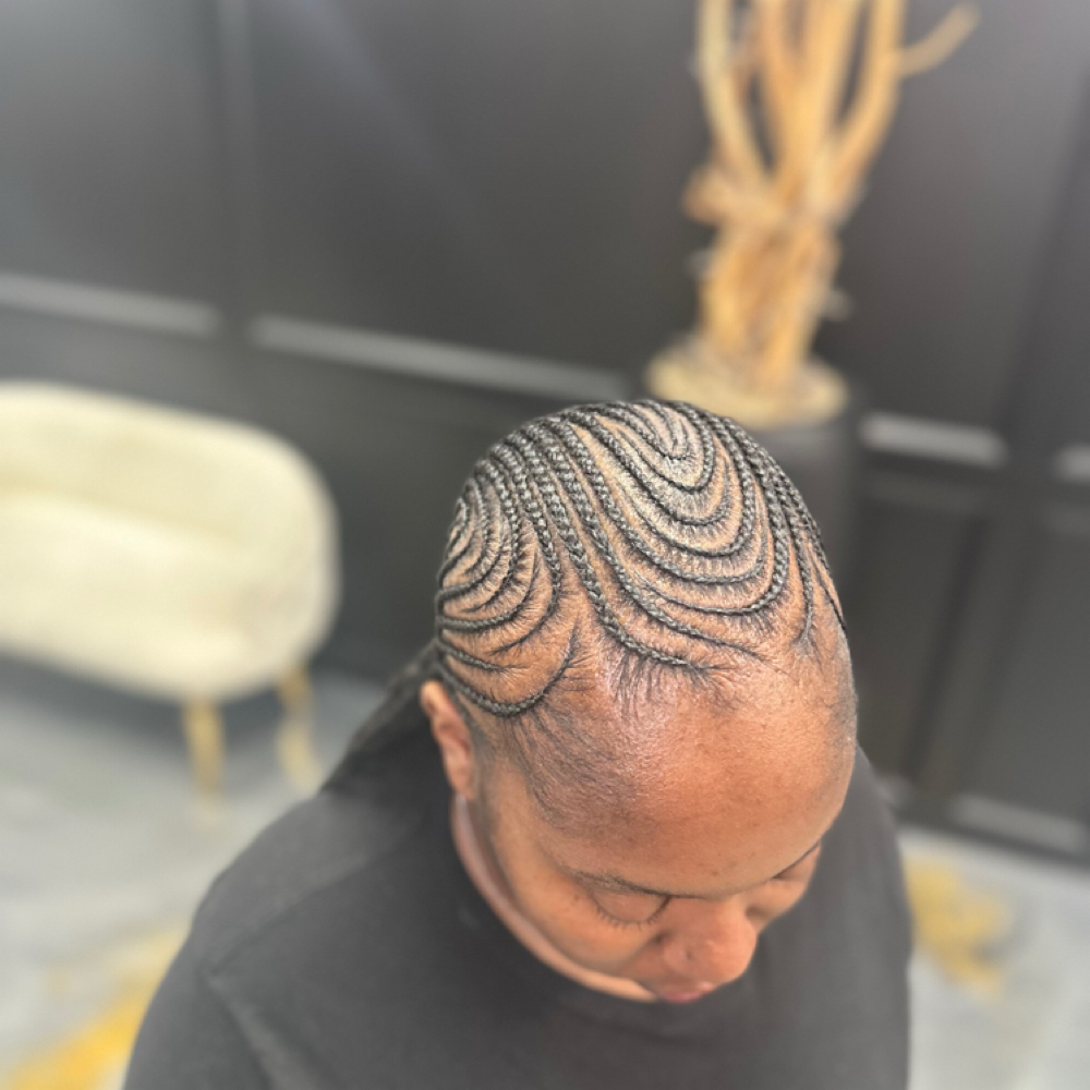 Straight Backs at Houston Braid Genie in Houston, TX