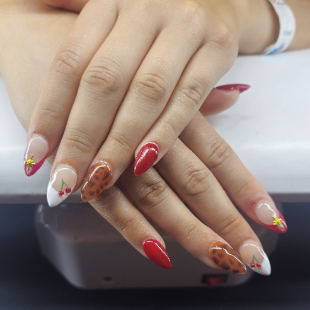 Hard Gel Extensions at NailedXDangerous in Howell, MI