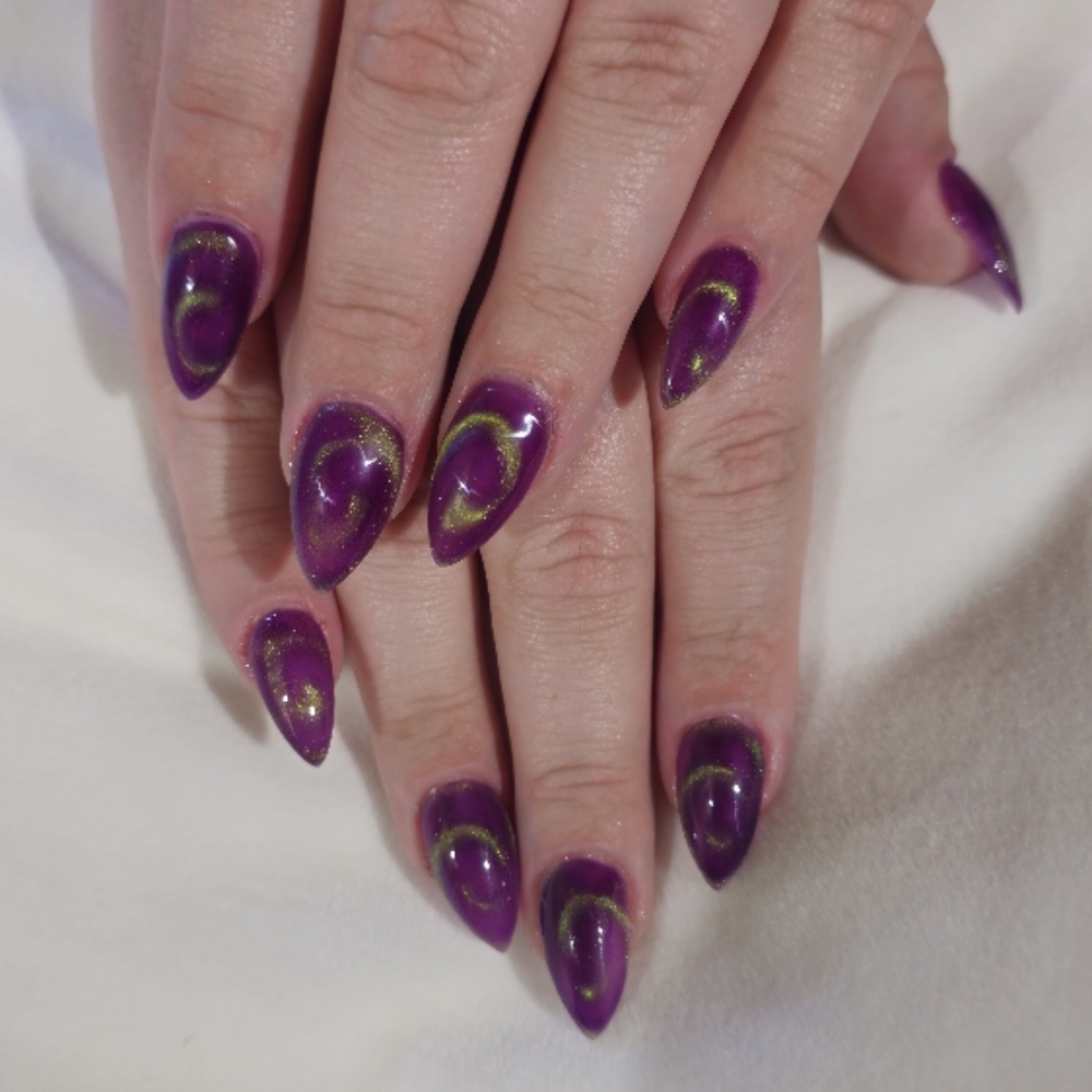 Hard Gel Extensions at NailedXDangerous in Howell, MI