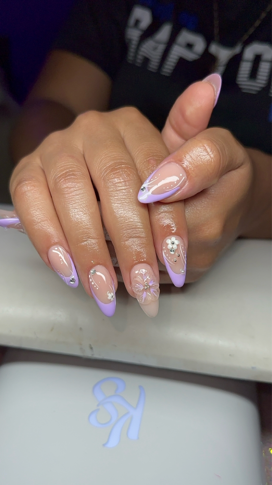 Medium Acrylic Nails