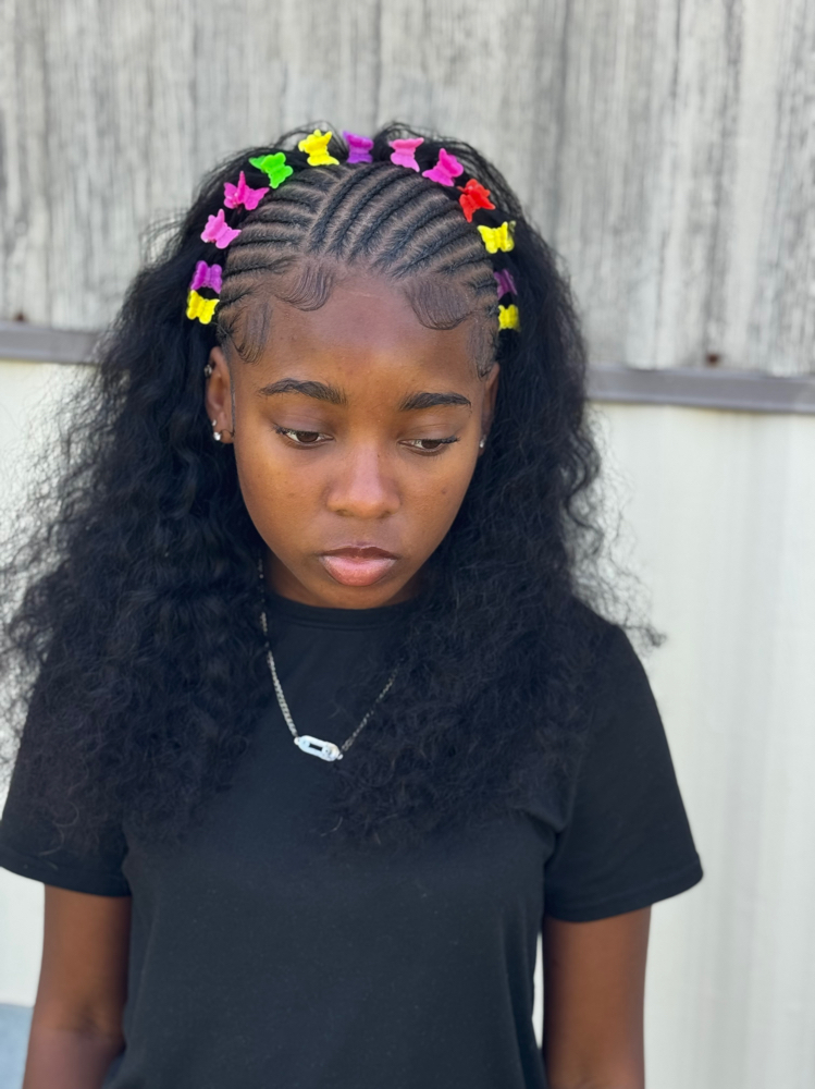 Fulani Braids w/QW BACK