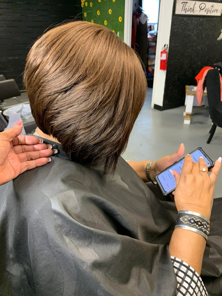 Quickweave bobs at Styles4Smiles Salon in Greenville Tx, TX