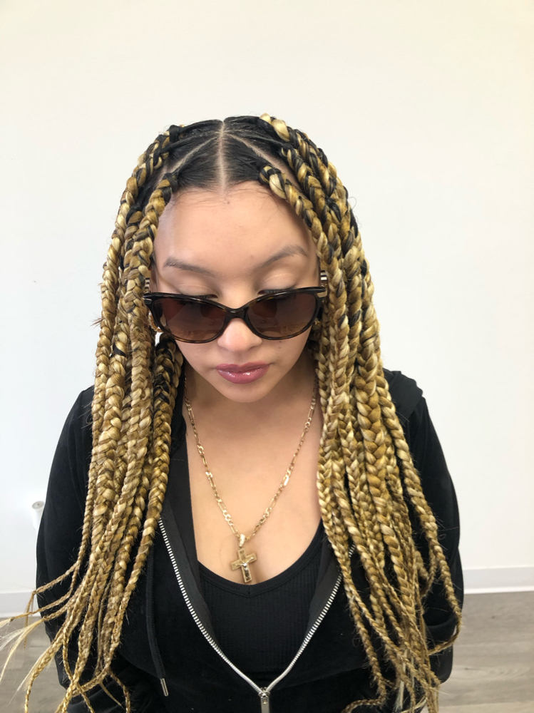 Box Braids at Beauty By Angeles in Gurnee, IL