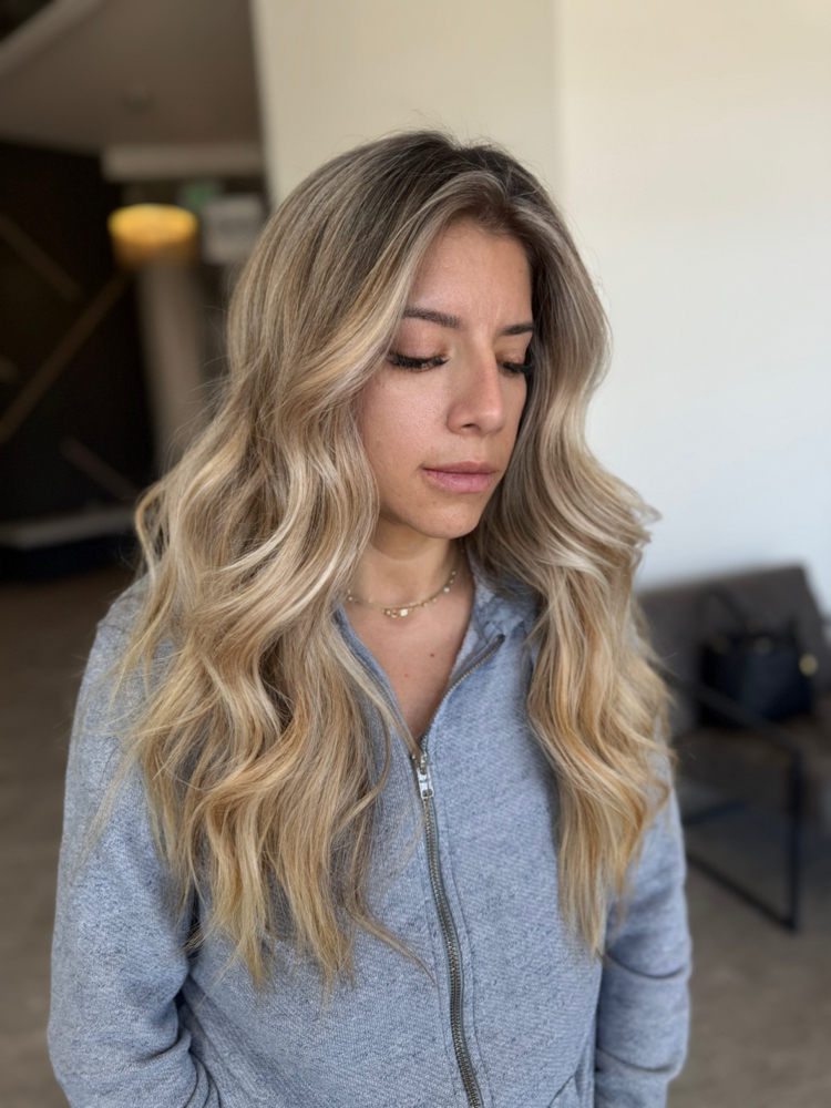 Full Head Highlights / Bayalge at Beautybyflor in Newport Beach, CA