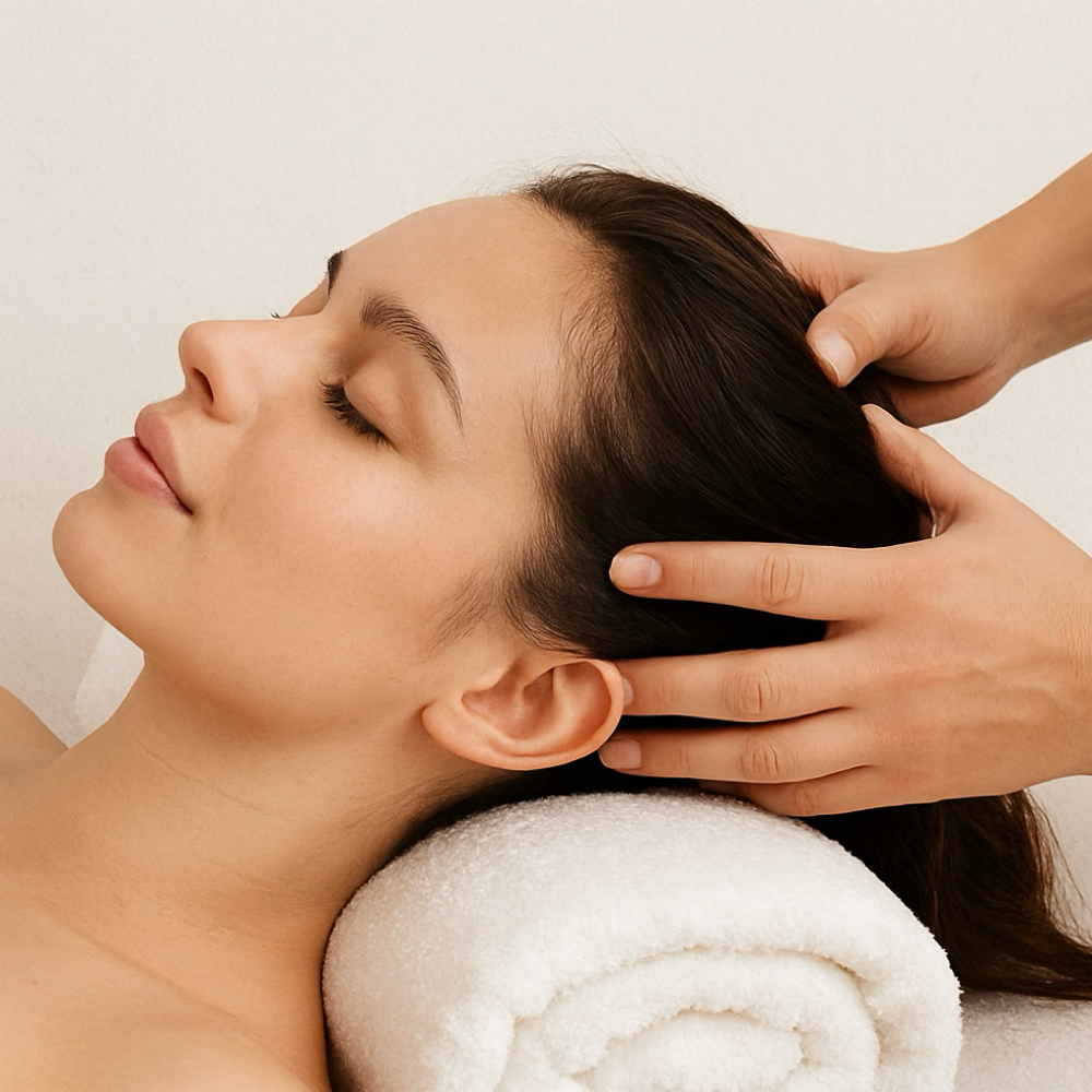 Womens Cut, Blowout & Hair Oiling