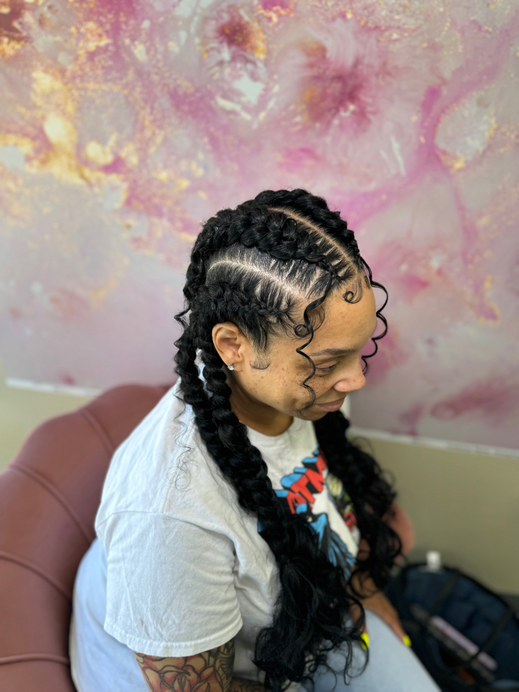 Butterfly Cornrow (hair Included)