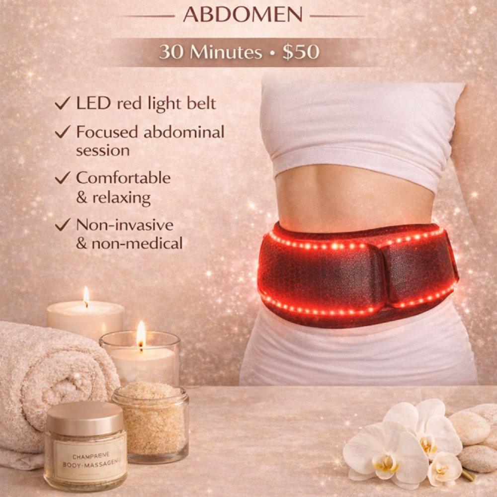 Red Light Therapy Abdomen at Sparkle Smile Spa LLC in Chandler, AZ