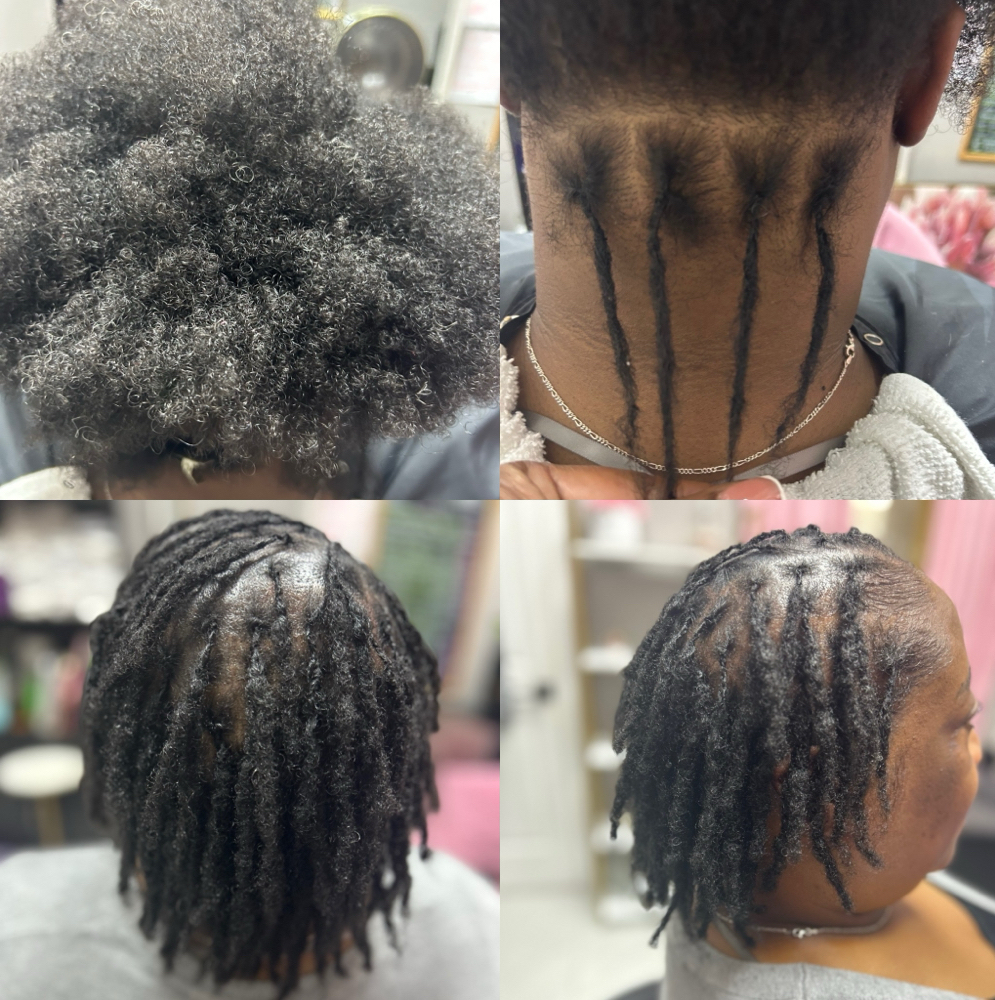 Loc Install ( Half Head)