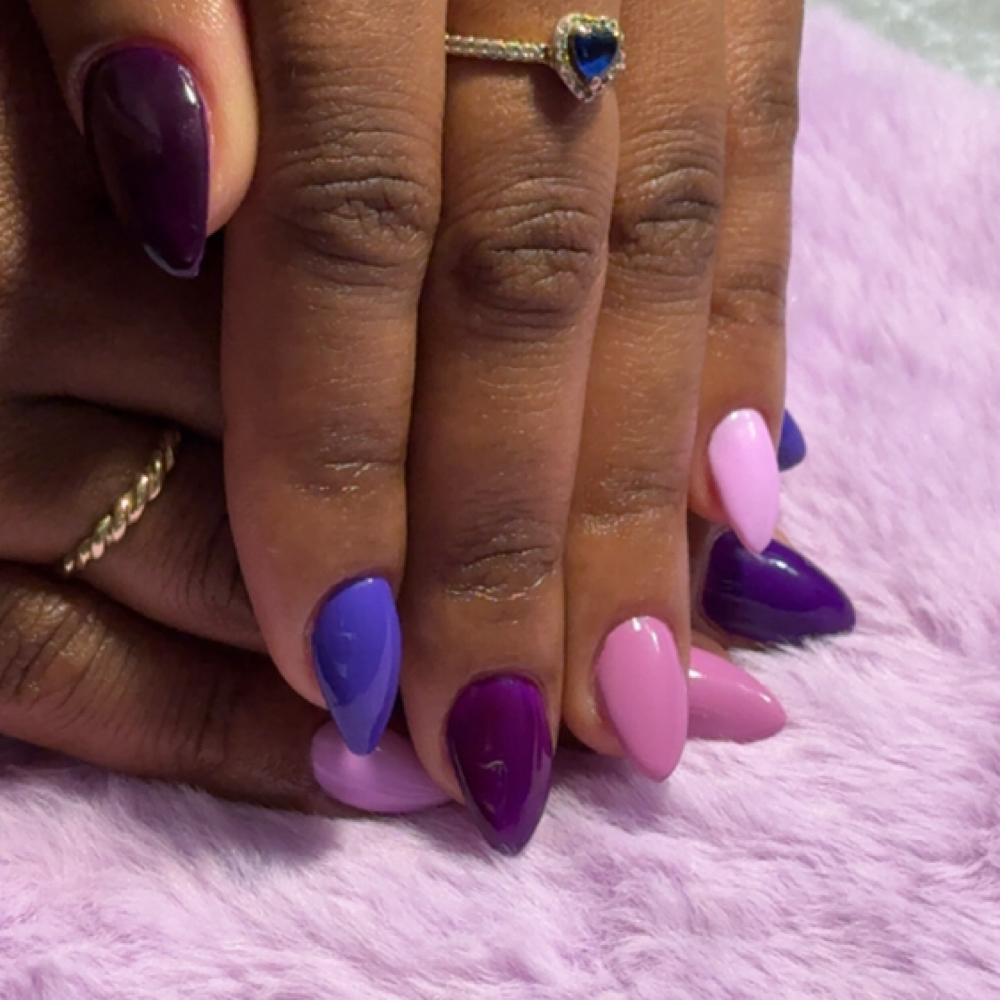 Acrylic Fill at Monyana’s Touch in Columbus, OH